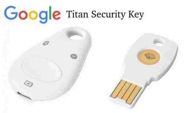 Google key Titan