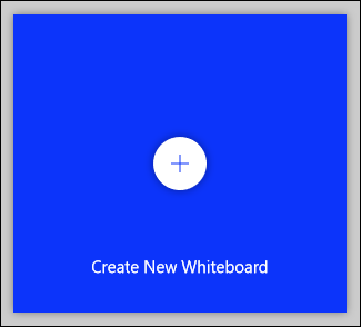 Click Create New Whiteboard.