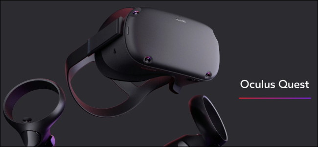 The Oculus Quest VR Headset.