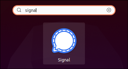 Searching for Signal in the GNOME desktop