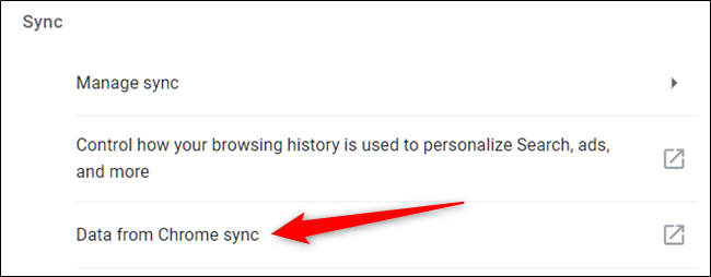 Click Data from Chrome Sync