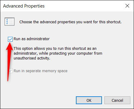 Select the Run as Administrator option.