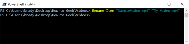 Type the cmdlet into the PwoerShell window and press Enter to run the command.