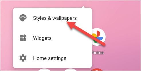 Tap Styles & Wallpapers.