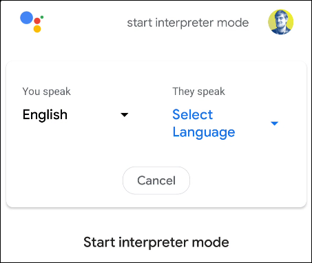 how to start interpreter mode