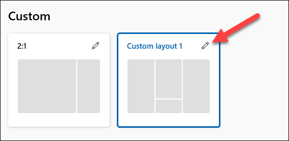 edit newly create layout