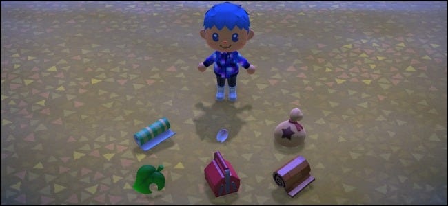 Animal Crossing Dropped Items