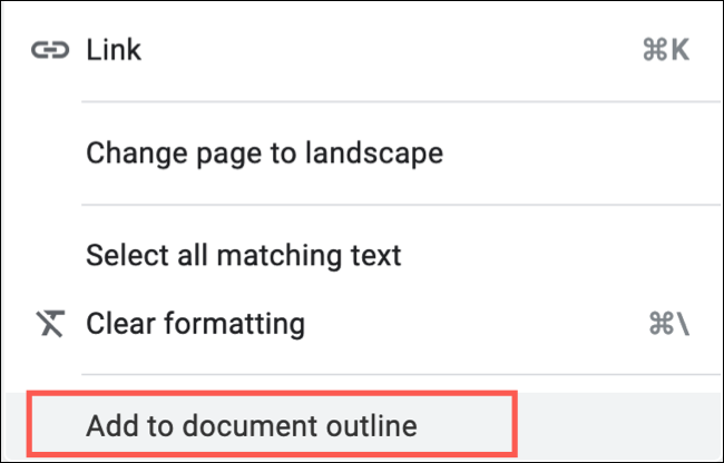 Right-click and Choose Add To Document Outline