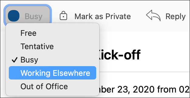 Click Working Elsewhere