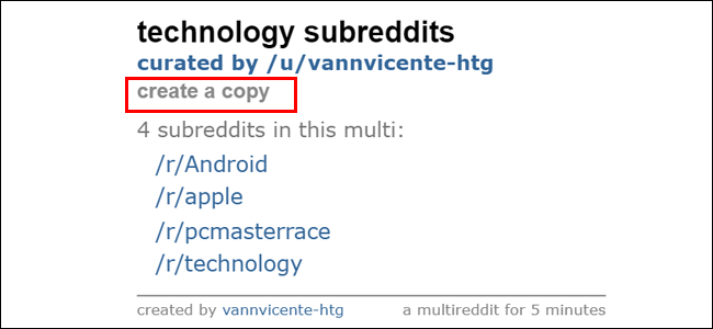 Reddit Creating Copies of Multis