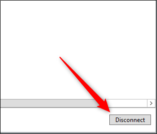 Click Disconnect.