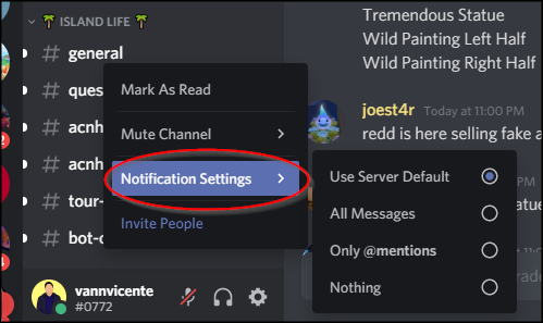 Discord Notification Server