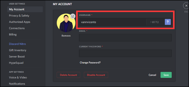 Discord Username