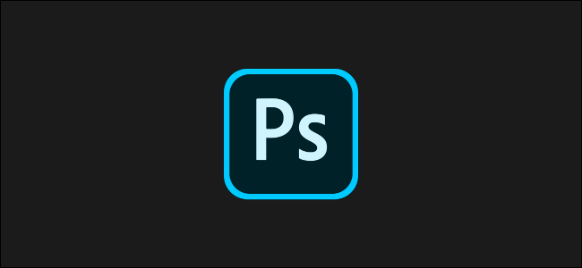 The official Adobe Photoshop logo on a dark background.