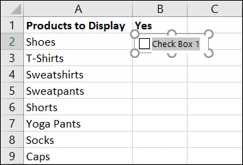 Remove the check box label