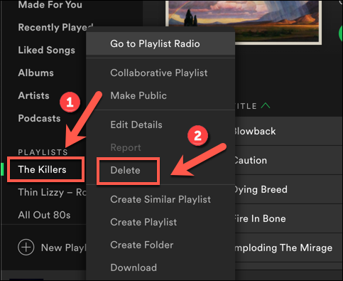 Spotify - Как объединить плейлисты