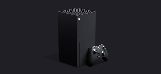 An Xbox Series X.