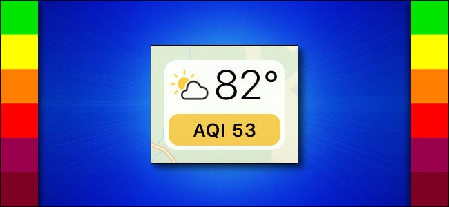 Apple Maps Air Quality (AQI) Display