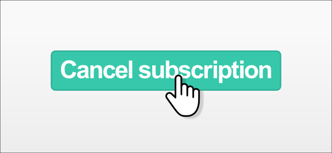 cancel free trial subscription