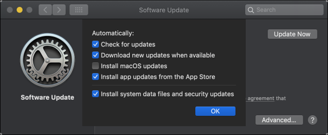 Toggle Automatic macOS Updates