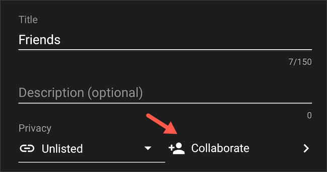 Collaborate on a YouTube Music playlist