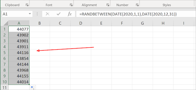 Excel highlight column