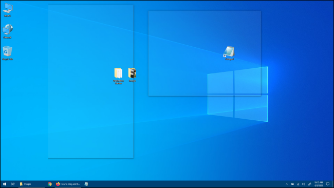 Windows 10 Desktop Peek