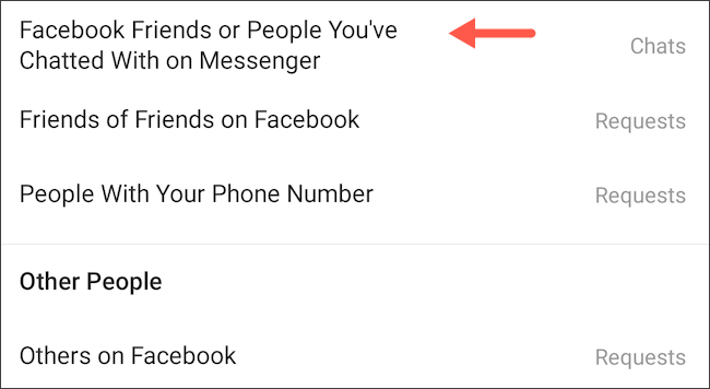 Facebook Messenger Instagram DM message controls