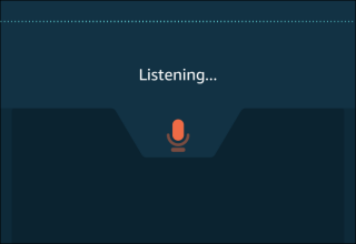 Doing an Alexa voice search on Fire TV app