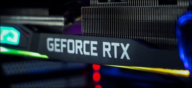 An NVIDIA GeForce RTX GPU.