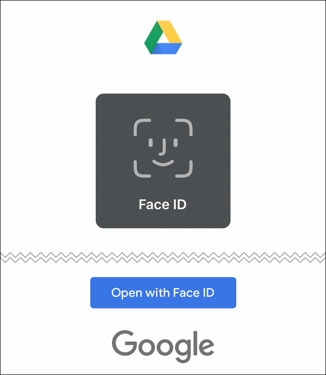 Google Drive will now use Face ID or Touch ID to authenticate