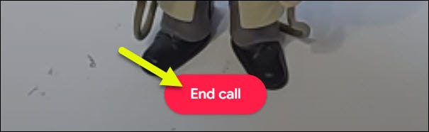 end call button