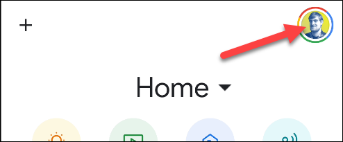 settings in google home app