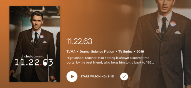 Hulu Original 11.22.63.