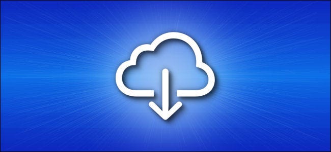 The iCloud Download icon.