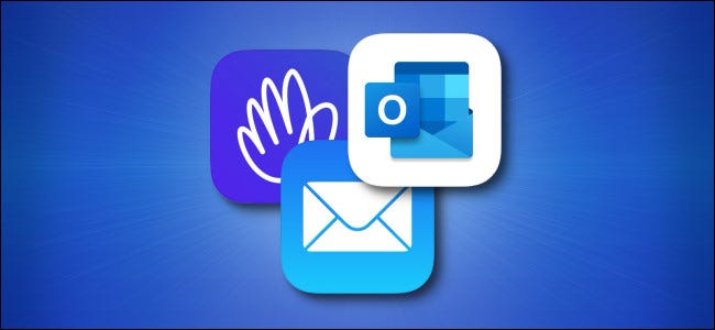Three iPhone and iPad Email App Icons