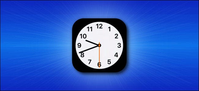Apple iOS Clock App Icon