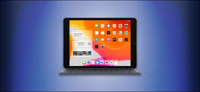 Apple iPad with Keyboard Hero Image