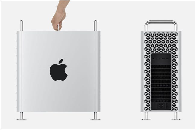 The 2019 Apple Cheese Grater Mac Pro.