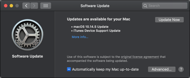Install macOS Updates