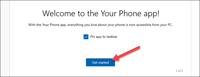 get started with your phone