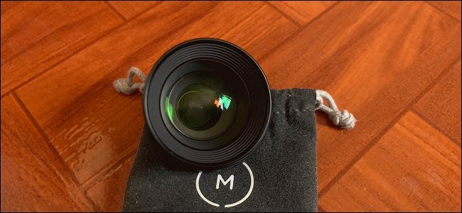 A Moment lens for smartphone photography.