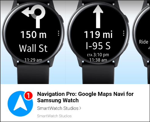 navigation pro galaxy apps