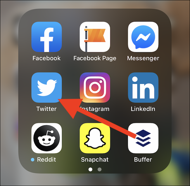 Open the Twitter app on your iPhone, iPad, or Android device