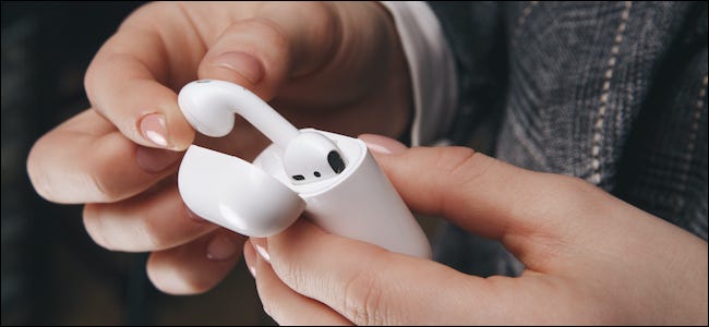 New iPhone learning how to use AirPods