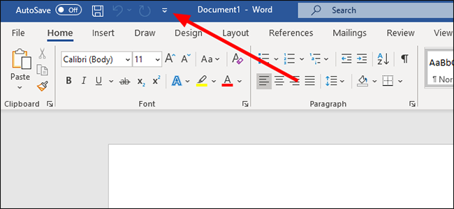 customize quick access toolbar excel