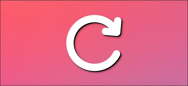 A generic browser reload arrow