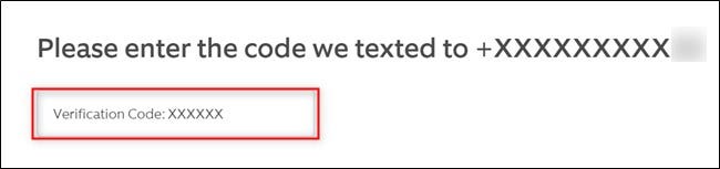 Ring Website Enter Verification Code and Then Click the Verify Button