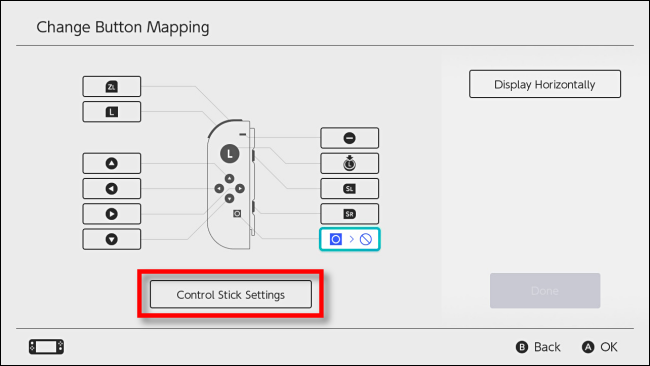 Change Stick Settings on Nintendo Switch