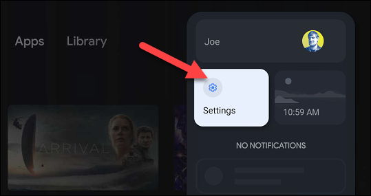 select settings